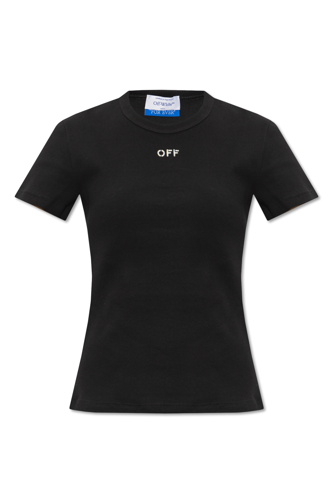 Off-White クロップドスウェット ブラック offwhite-001_01.jpg